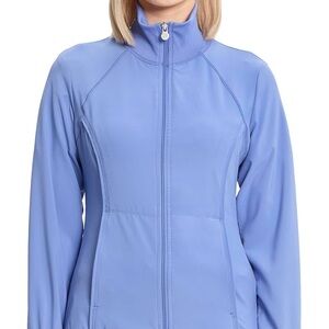 Women's Blue Scrub Jacket